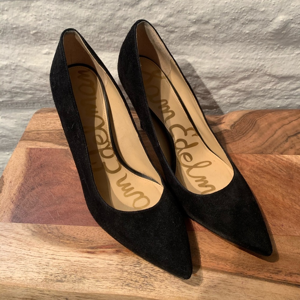 👠sam edelman leather heels